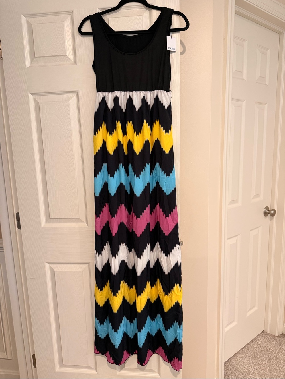 Choies Black Sleeveless Tank Maxi Dress